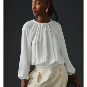 Cloth & Stone Bow back top